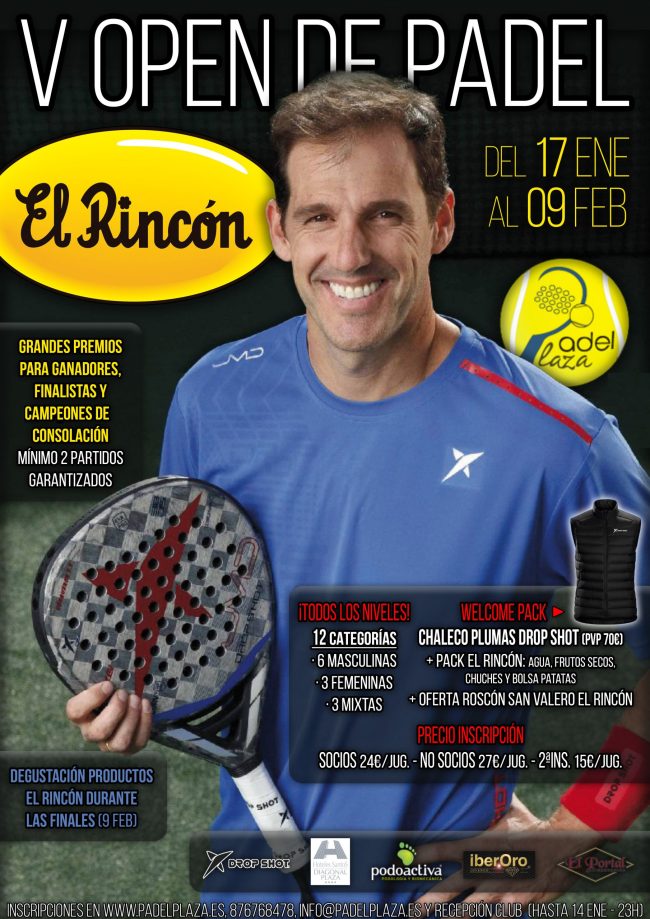 V Open de Pádel El Rincón V Open de Pádel El Rincón