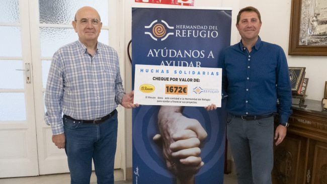 Más de 1600€ recaudados para La Hermandad de El Refugio Más de 1600€ recaudados para La Hermandad de El Refugio
