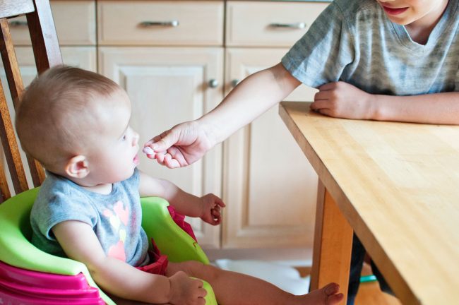 Niños y frutos secos Niños y frutos secos