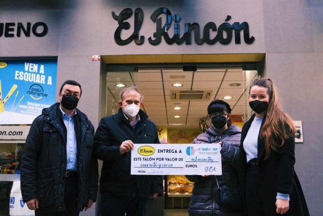 recaudación huchas solidarias diciembre 2021 AFADACER huchas solidarias AFADACER