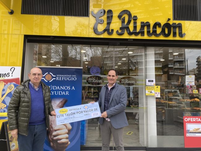 23.03 rsc huchas solidarias El Refugio El Rincón recauda más de 1000 euros para El Refugio
